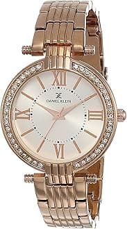 Daniel Klein Analog Silver Dial Women's Watch-DK11138-2