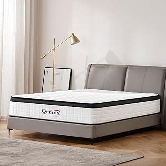 Mattress, Mattress for Cool Night & Pressure Relief,Edge Support Pressure Relief with Motion Isolating, Ships Compressed (12Inch, Queen (U.S. Standard))