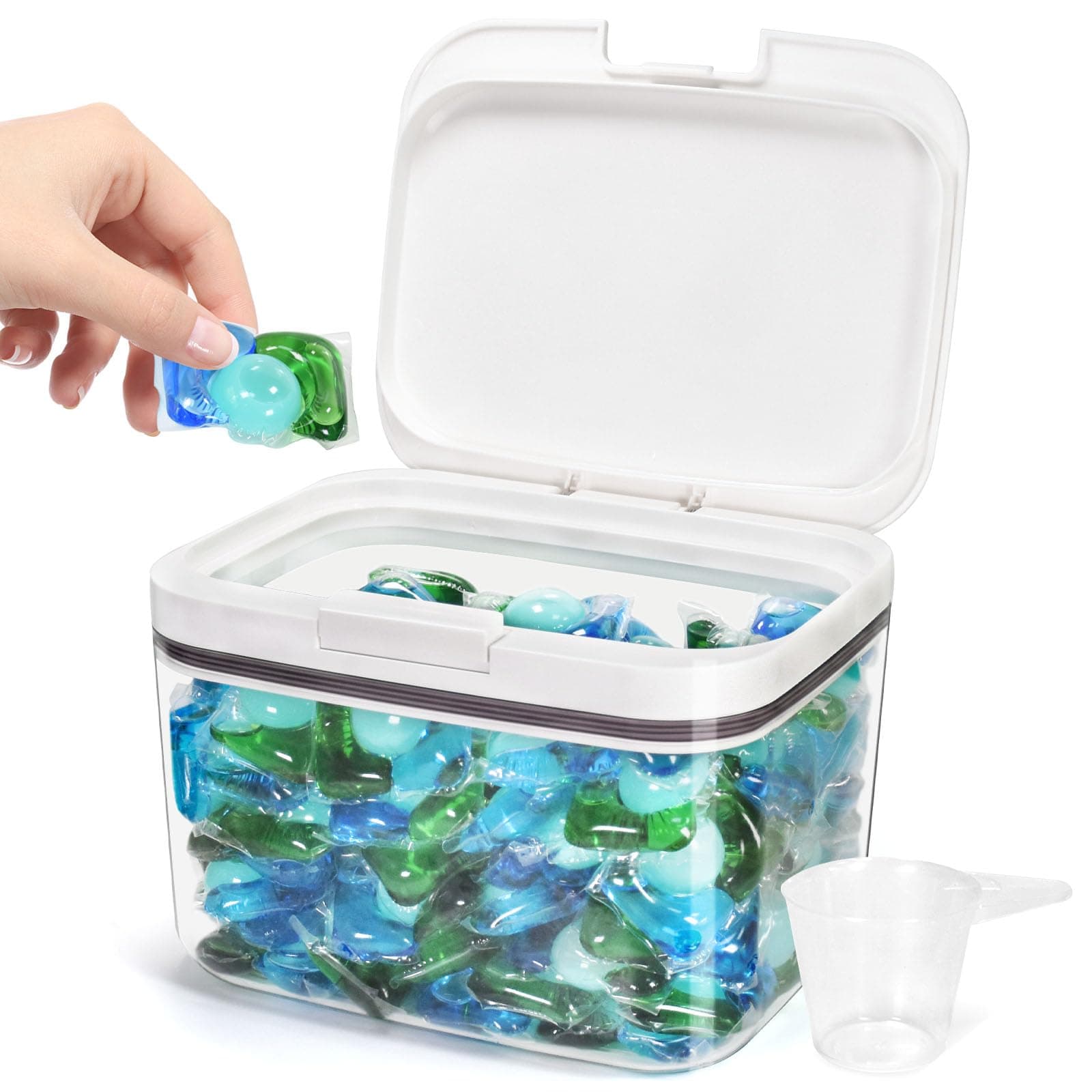 laundry pods container