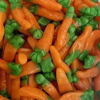 Jelly Carrots 500g Share Bag by The Gourmet Sweet Company