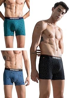DAMENSCH Mens Deo-Cotton Printed Group 11 Underwear (pack of 3)