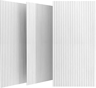 UMIACOUSTICS Decoration Acoustic Panels 3 Pcs Flame Retardant Sound Absorbing Panels, 48” X 24” X 0.4” Sound Proof Panels in Equidistant Slot.