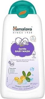 Himalaya Gentle Baby Wash 200ml | No tears formula |with chickpea and Green gram| Cleansing baby's gentle skin