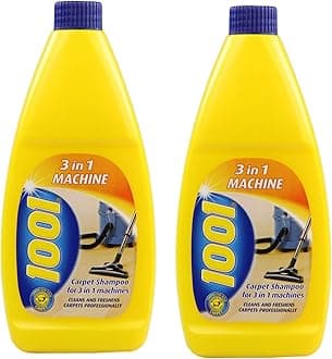 2 x 1001 Carpet Shampoo 3 In 1 Machine 500ml