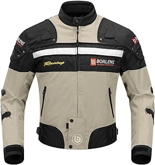 BORLENI Unisex D-020 Motorcycle jacket