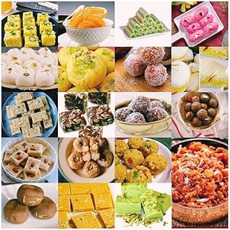 Festival Special Premium Mixed Mithai Delicious Indian Traditional Sweets To Sweeten Up Your Celebration Best Gift For All Occasions Marriage,Diwali,Holi,Raksha Bandhan Sold By Kidzbuzz (300g)