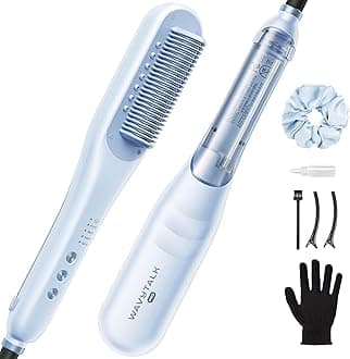 Steamline Pro 3-in-1 Hair Straightening Brush. Steam reduces damage, nourishes hair and accelerates straightening.