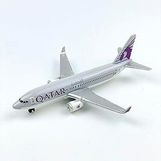 Qatar Model Airplane, Single Plane Die-cast Model Planes Aircraft Suitable for Collection & Christmas, Birthday Gifts
