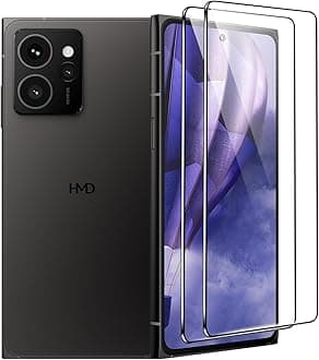 for HMD Skyline screen protector 6.55''2024, 9H Hardness Anti-Scratch Tempered Glass flim, Case Friendly(2 PACK)