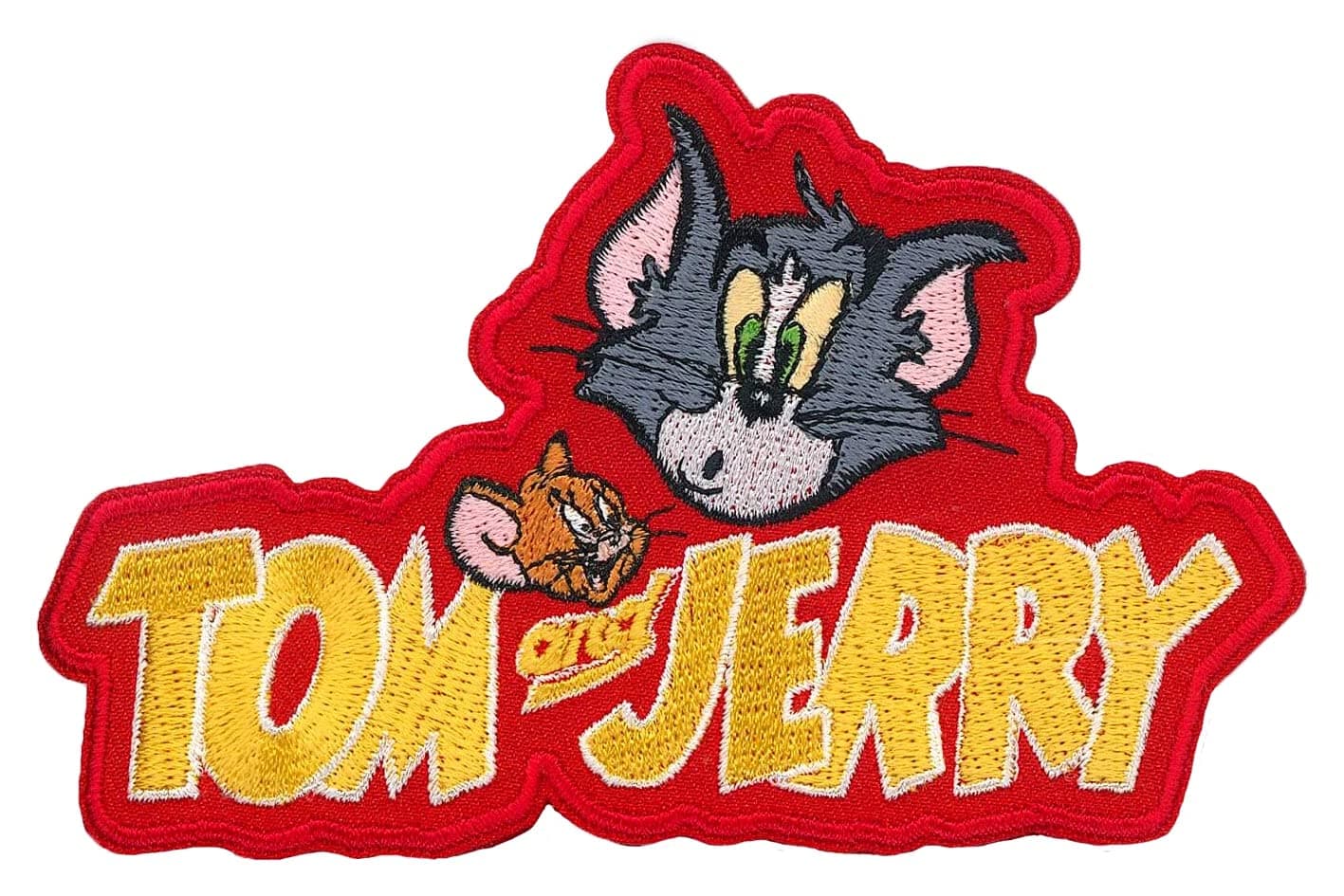 Tom & Jerry Logo Patch