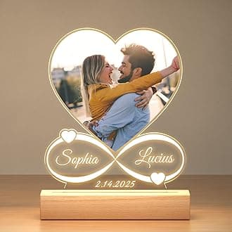 – Personalised Photo Frame, Personalised Picture Frame, Customised Photo Frames, Personalised Anniversary Birthday Mothers Day Gifts for Women Men Her Him Mum Dad Baby Kid Family Pet