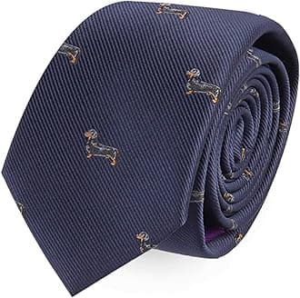 Animal Ties | Woven Neckties | Gift for Men | Work Ties for Him | Birthday Gift for Guys