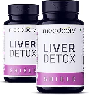 Meadbery Liver Detox Milk Thistle For Healthy Liver Function Healthy Digestion Natural Protection Against Fatty Liver Clinically Researched Ingredients Liver Health Liver Detox 120 Tablets