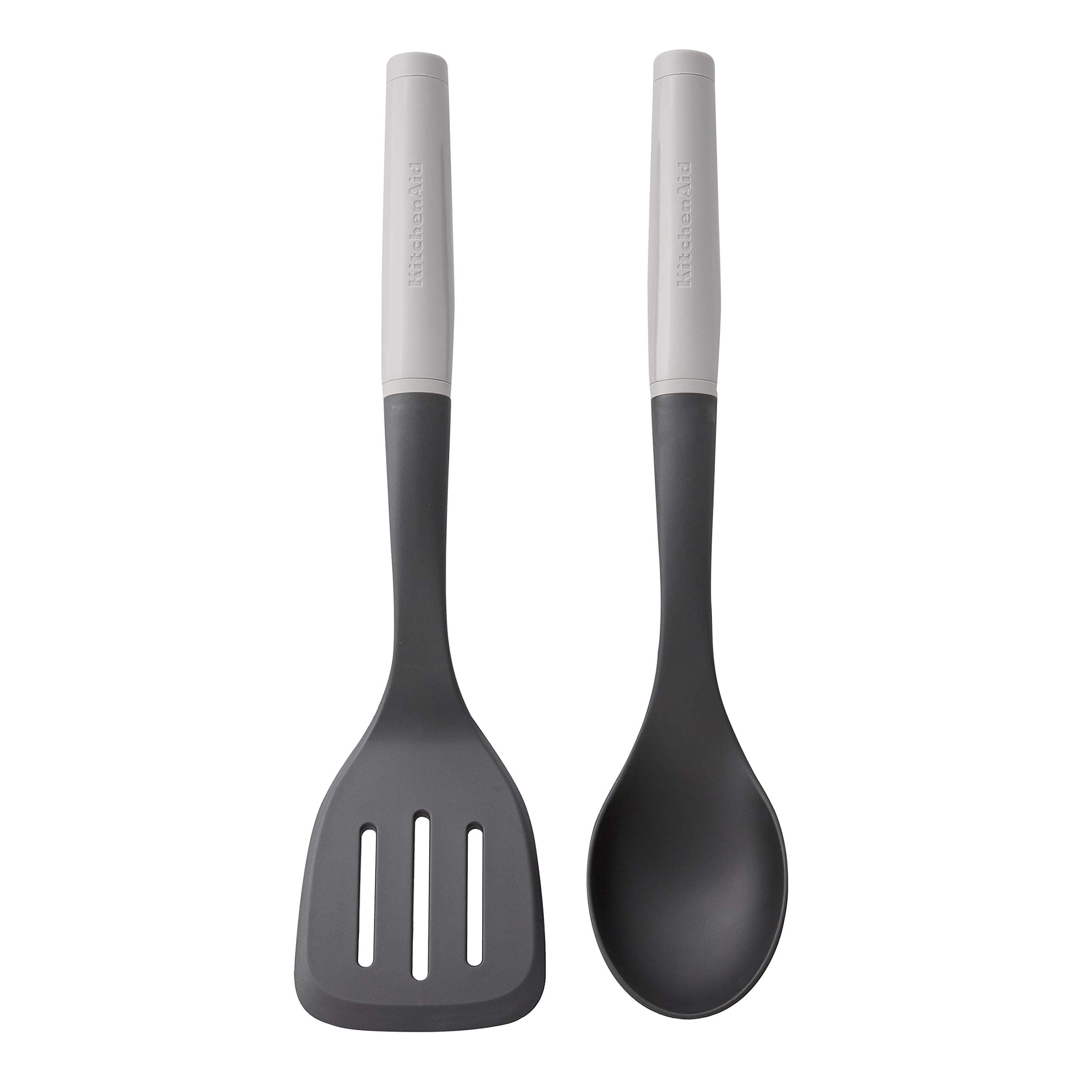 KitchenAid KQ360OHGSB Universal Plastic Tool Set, 2-Piece, Gray