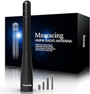 Maxracing Short Aluminum Antenna Compatible with 13 to 2020 Buick Encore