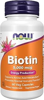 Foods Biotin 5000mcg VCaps 60's
