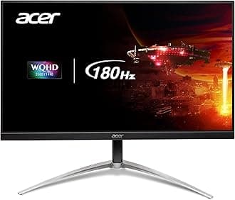 Nitro 31.5" WQHD 2560 x 1440 PC Gaming Monitor | Agile-Splendor IPS | AMD FreeSync Premium | Up to 180Hz Refresh | Up to 0.5ms | 95% DCI-P3 | HDR10 | 1 x DP 1.2 & 2 x HDMI 2.0 | XV323QU M3bmiiphx