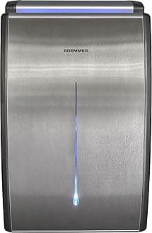 Power Blade Hand Dryer for Commerical Spaces/Bathrooms, Brushed Steel