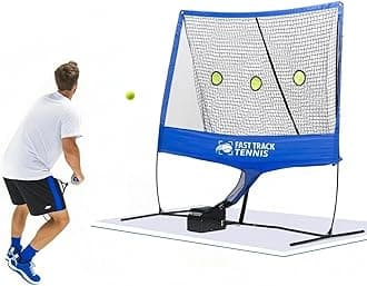 Fast Track Feedback System, Patented GEN2 Tennis Ball Machine for Practice 20 Feeds per min, Portable Tennis Machine with iOS Performance Tracking (Restocking Fee Applies to Returns)
