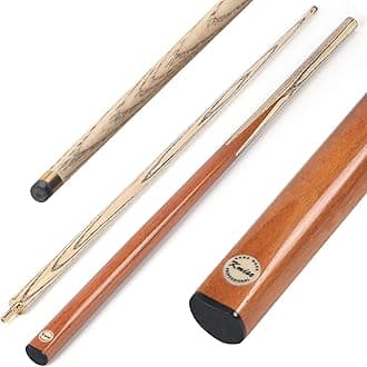 Kmise Pool Cue Stick, 57-inch Cue Sticks with 9.5mm Pro Tips, Splicing Process, Handmade from Premium Wood, Pool Sticks for Adults, for Men and Women, Bar Home Taple Sports
