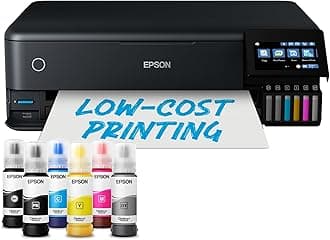 Epson EcoTank ET-8550 Ink Tank Printer | Photo Printing | 6-Colour Inks | Wireless | A3+ | Print, Copy, Scan | 10.9cm Touchscreen | Double-Sided Printing | Rear Paper Feed