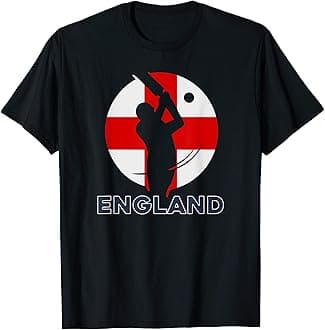 Pro Cricket Gear2019 England Cricket Team Jersey T-Shirt
