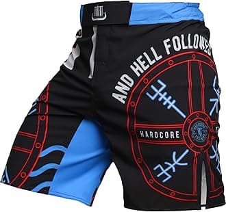 Fight Shorts Men's Norman Viking Boxing MMA Combat BJJ Grappling Fitness Muay Thai Kickboxing No Gi
