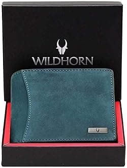WildHorn RFID Protected Leather Wallet for Men