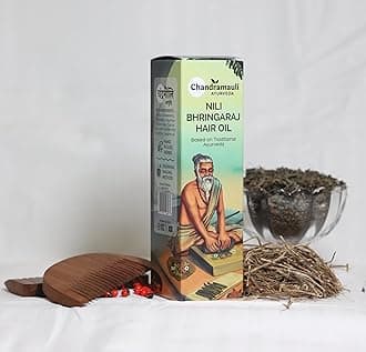 Hair Oil, 100 ML | Daily Hair Oil | Delays Premature Greying, Reduces Dandruff and Strengthen | Black Tila Tail Base | With Bringaraj, Neeli, Amla & More |