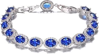 Multi Gemstone Tennis Bracelets Classic Fashion Tennis Bracelet Adjustable Size 7-8 Inch