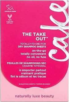 Cake Beauty The Take Out Dry Shampoo, 20 Blotting Sheets