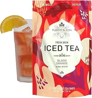 Blood Orange Fresh Brew Iced Tea | 15ct, Brews up to 30 quarts of Iced Tea
