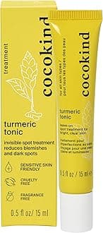 Cocokind Turmeric Tonic, Spot Treatment for Dark Spots and Blemishes with Organic Turmeric, Tea Tree Oil, and Witch Hazel