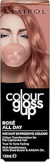 Colour Gloss Up, Temporary Colour Gloss, Rose All Day, 130ml