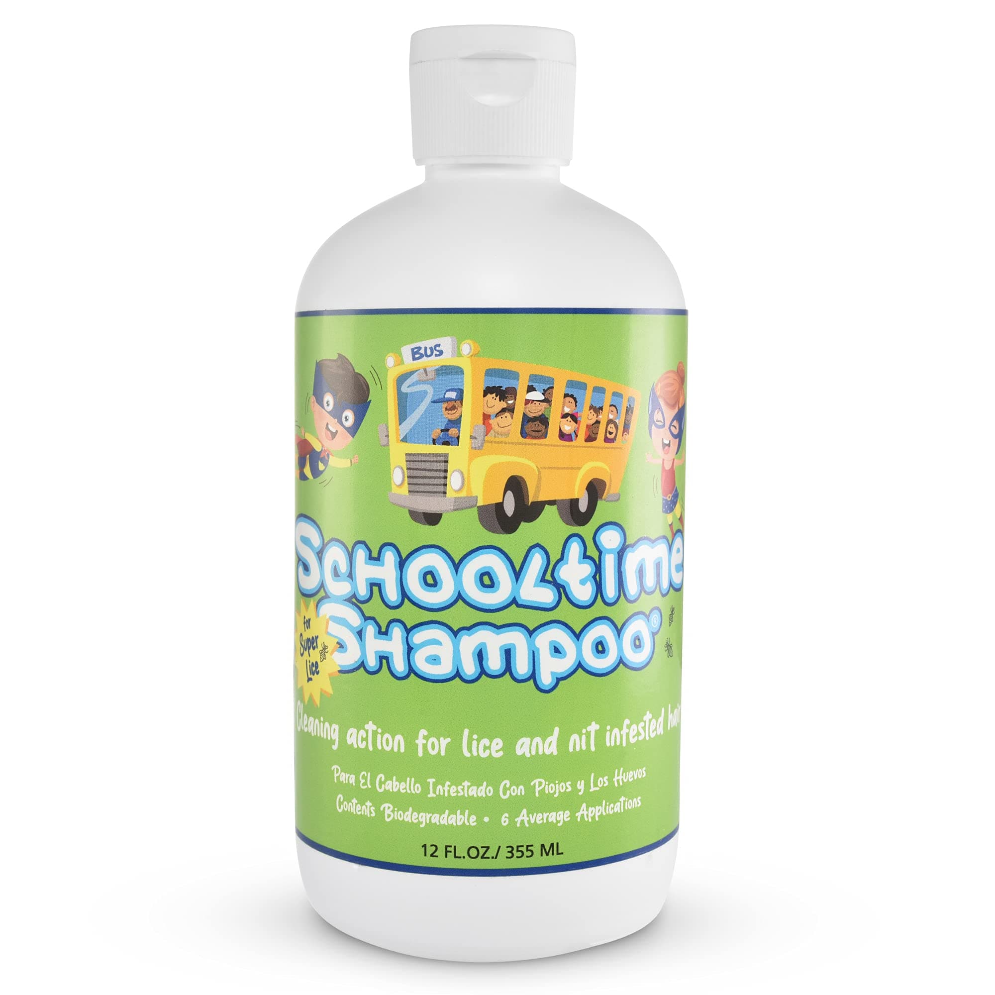 Shampoo for Lice & Nit Removal 12oz