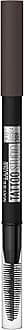 Maybelline TattooStudio Waterproof Eyebrow Pencil, Sharpenable, Longwear, Long Lasting Eyebrow Pencil, Defined Brows, Pigment Brow Pencil, Black Brown, 1 Count