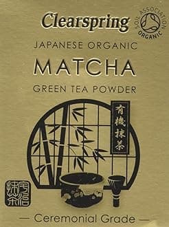 Clearspring Organic Japanese Matcha Green Tea Powder Ceremonial Grade 30 g