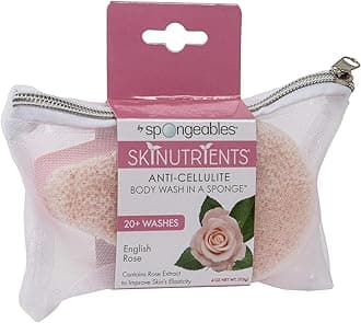 Skinutrients Anti-Cellulite Body Wash in a Sponge