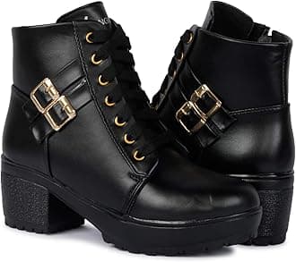 Women Fashion Casual Boot High Ankle Heel for Girls Boot