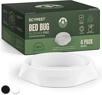 Bed Bug Interceptors – 4 Pack | Bed Bug Blocker (Pro) Interceptor Traps
