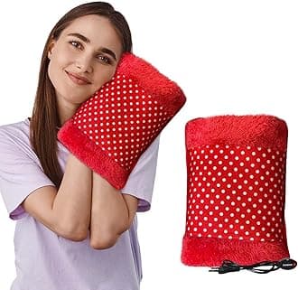 Careforce Electric Hot Water Bag with Pouch Hot Bags for Pain Relief in Shoulder, Back & Full Body Hand Warmer Electric Heating Pad for Pain Relief in period cramps Electric Heating Bag with Water -