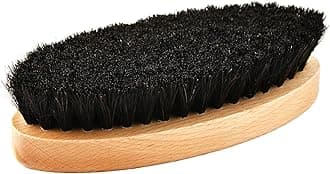 Safir Horse Hair Brush, Suitable for Polishing Leather Goods, Polisher, Hose Hair Brush, 100% Natural Horse Hair, Shoe Polishing, Bag, Care, Dust Removal, Men's