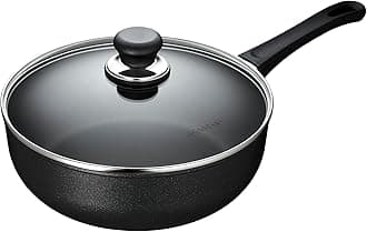 Scanpan Classic 4 Quart Deep Saute Pan with Lid, 10.25"