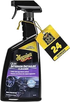 Meguiar's Quik Interior Detailer Cleaner - 24 Oz Spray Bottle