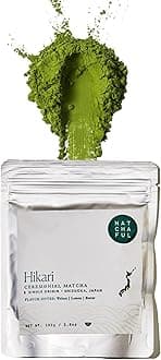 Matchaful - Hikari - Single Origin Ceremonial Matcha - Fine Green Tea Powder, Direct-Trade From Shizuoka, Japan - Smooth and Creamy with Flavor Notes of Walnut, Lemon, Butter - 100g Bag