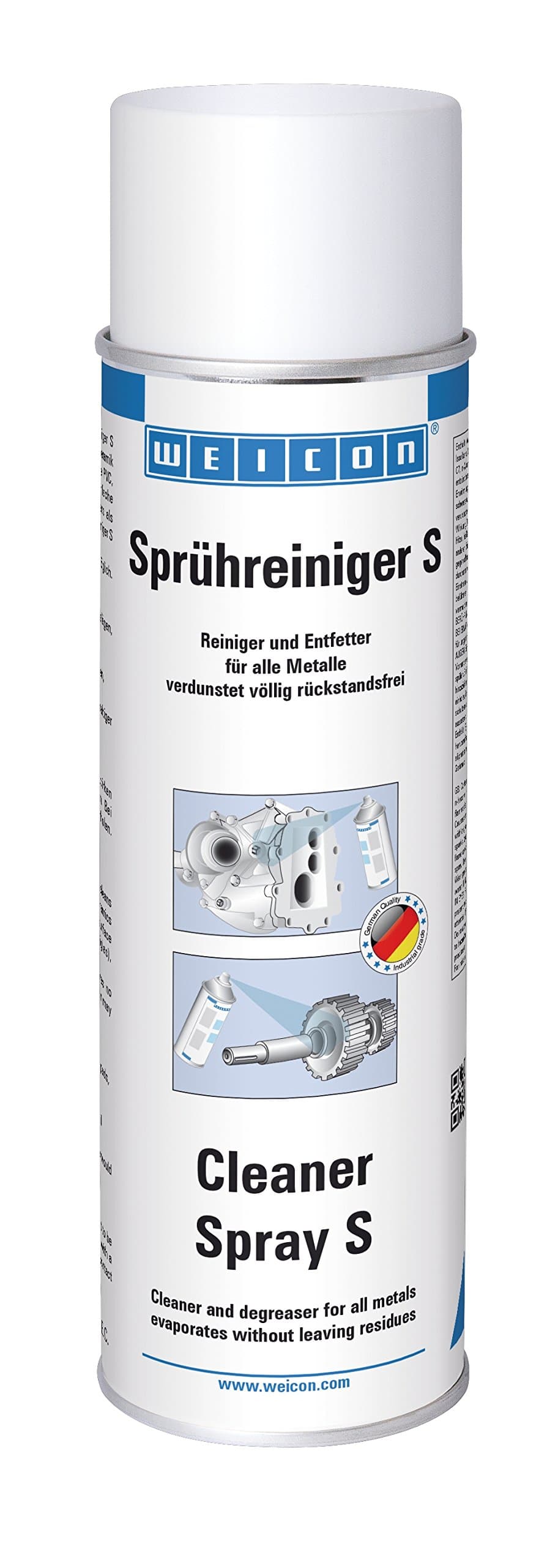 Cleaner Spray S | 500 ml | Strong Degreaser For Metal Glass Ceramic And Plastic