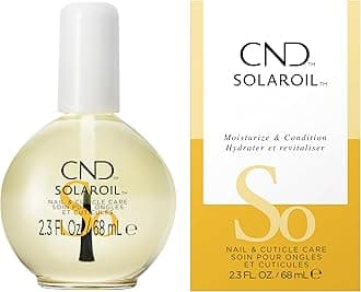 CND SolarOil Cuticle Oil, Natural Blend Of Jojoba, Vitamin E, Rice Bran and Sweet Almond Oils, Moisturizes and Conditions Skin (Packaging May Vary)