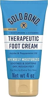 Gold Bond Foot Cream Triple Action Relief 4oz (Pack of 3)