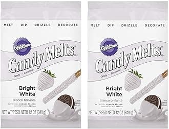 Wilton 1911-1300 Candy Melts, Bright White(2pk)