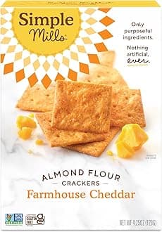 Naturally Gluten-free Almond Flour Crackers